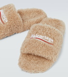 Balenciaga - Political Campaign Furry slides