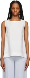 Toogood White 'The Basketmaker' Tank Top