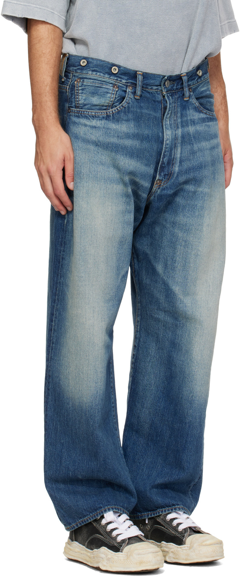 Ordinary Fits Blue Wide Jeans