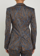 Etro Paisley-jacquard Blazer Multicoloured