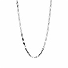 Miansai Men's 4mm Cuban Chain Necklace in Silver
