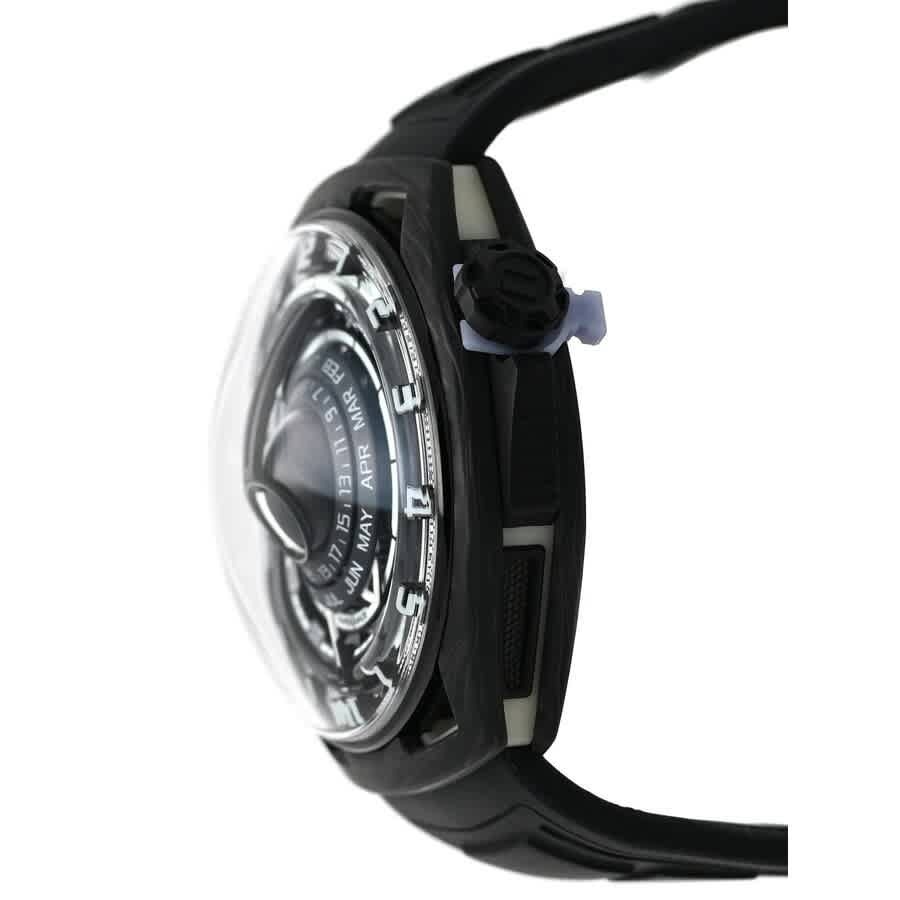 HYT Moon Runner Black Dial Mens Watch H02800-A