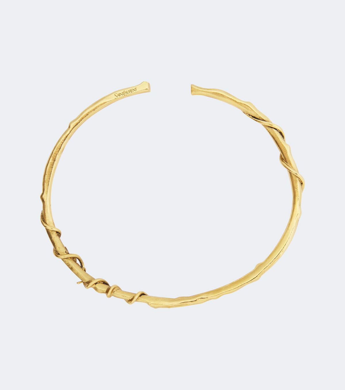 Saint Laurent Cassandre Mulberry necklace