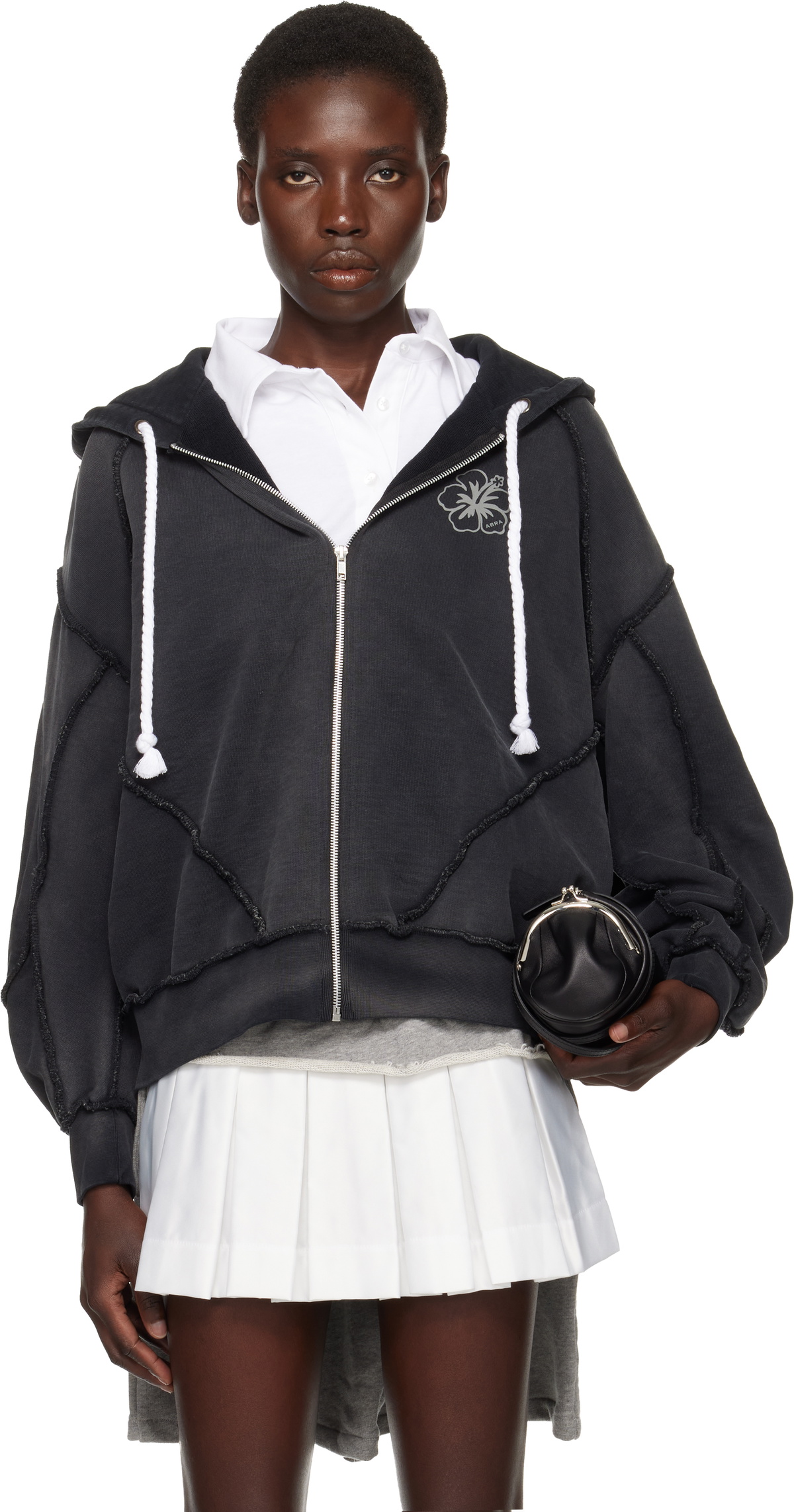 ABRA Black Surf Hoodie