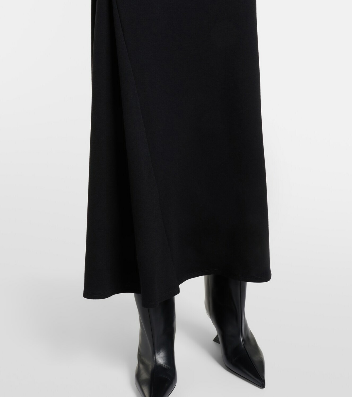 Sportmax Edile wool and cotton-blend midi dress