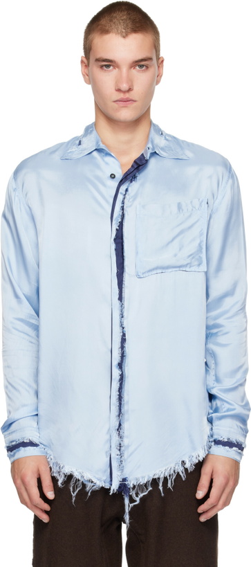Photo: Edward Cuming Blue Simple Scratch Shirt