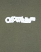 Off-white Mens Sweatshirt Military in Green