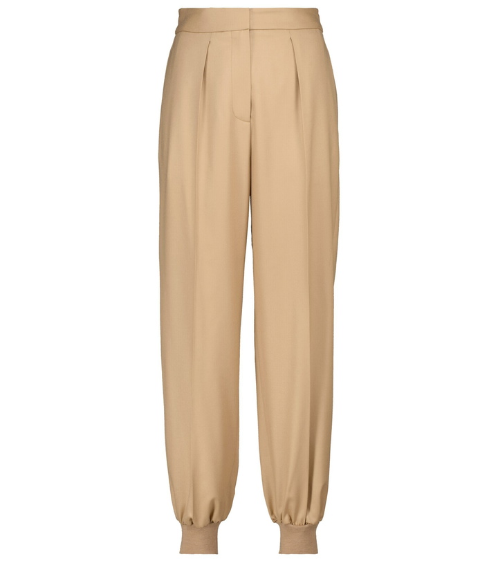 Photo: Stella McCartney - High-rise wool pants