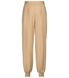 Stella McCartney - High-rise wool pants