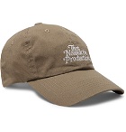 nonnative - Dweller Logo-Embroidered Cotton-Twill Baseball Cap - Beige