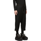D.Gnak by Kang.D Black Double Piping Trousers