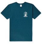 A.P.C. - Blake Printed Cotton-Jersey T-Shirt - Blue