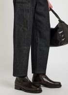 Lemaire Twisted Workwear Barrel-leg Denim Jeans Dark Grey