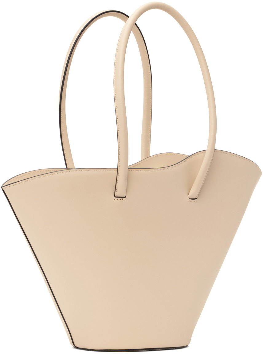 Little Liffner Beige Tall Tulip Tote