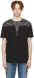 Marcelo Burlon County of Milan Black Cotton T-Shirt