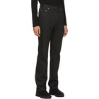 Johnlawrencesullivan Black Slim-Fit Jeans