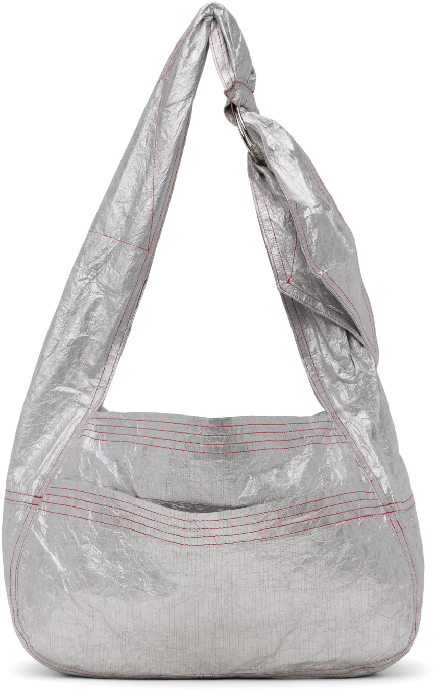 SC103 SSENSE Exclusive Silver Cocoon Sac Tote SC103