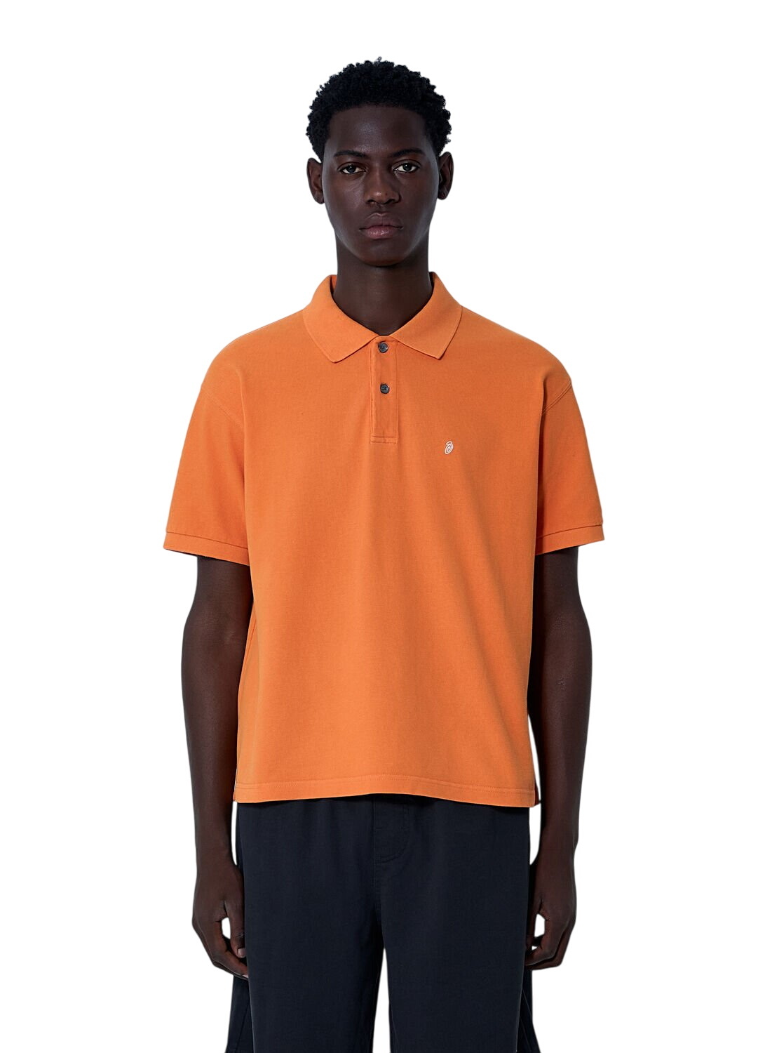 Stussy Long Sleeve Lion Zip Polo Stussy