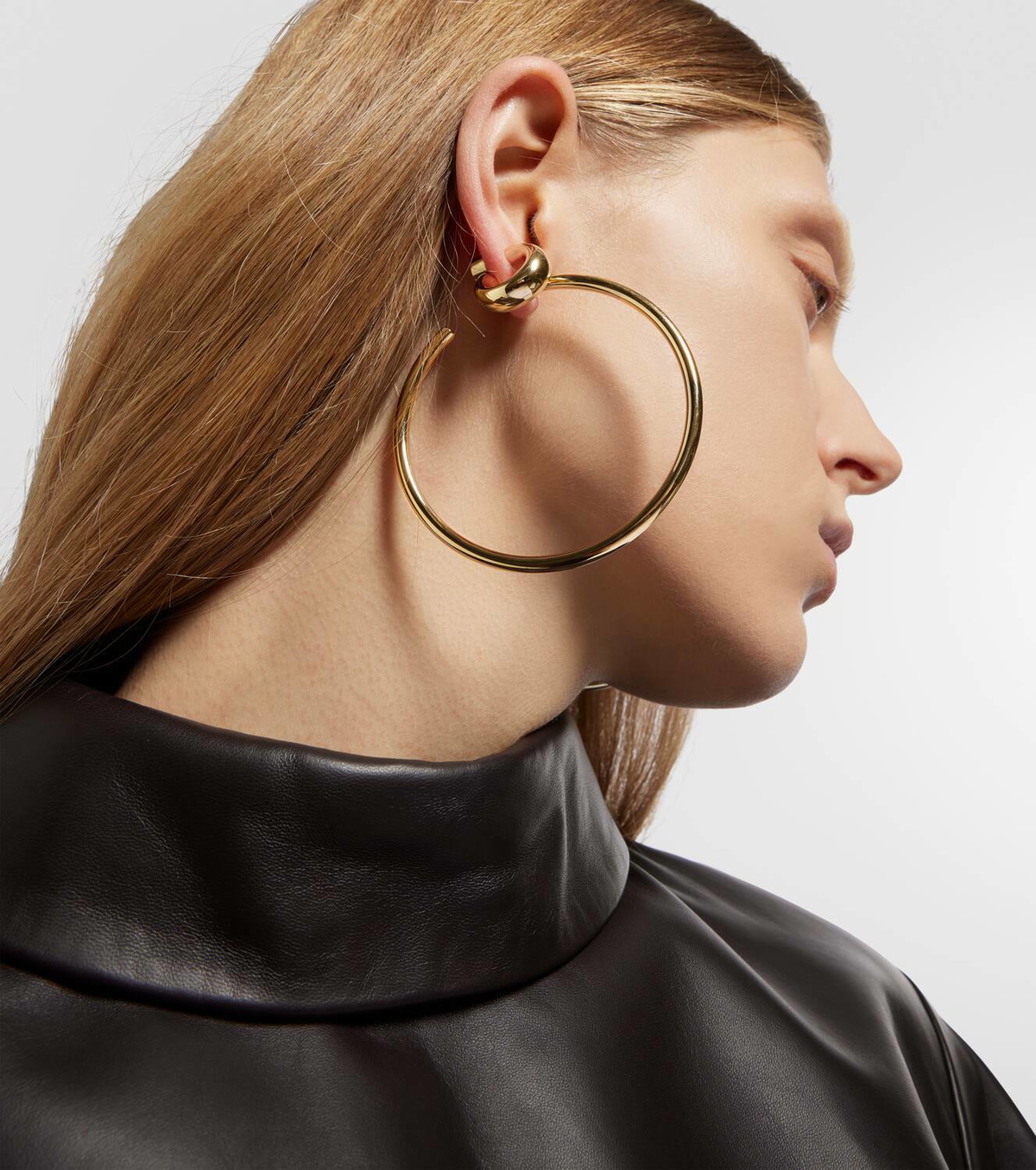 Jennifer Fisher 10kt gold-plated hoop earrings Jennifer Fisher