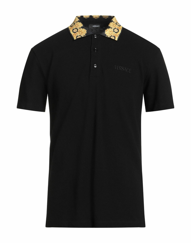 Photo: Versace Mens Polo shirt in Black