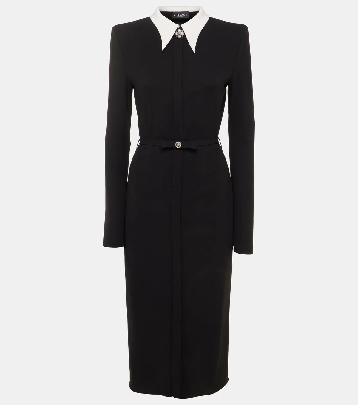 Versace Jersey midi dress Versace
