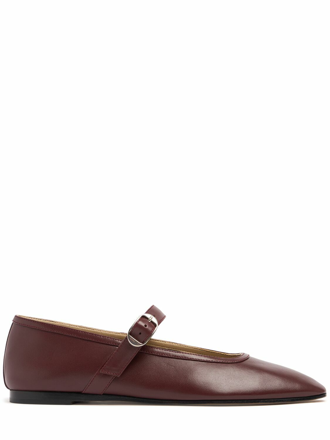 LE MONDE BERYL 10mm Ballet Leather Mary Jane Flats Le Monde Beryl