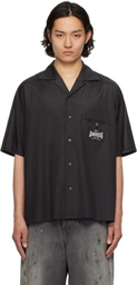 AMBUSH Black S/S Satin Shirt