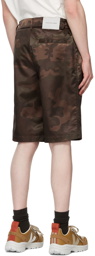 Feng Chen Wang Brown & Khaki Camouflage Shorts