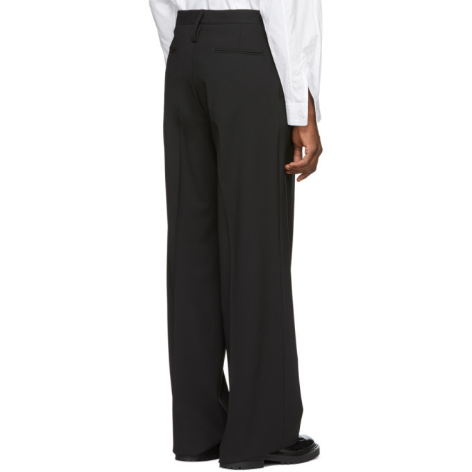 Yang Li Black Wide Trousers