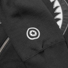 A Bathing Ape Applique Shark Crew Sweat