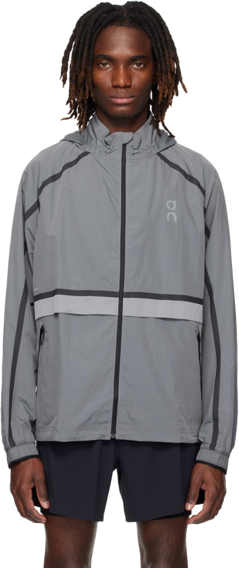 Photo: On Gray Performance Volt Running Jacket
