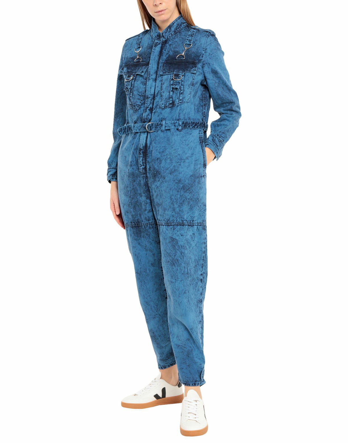 Stella Mccartney Womens Jumpsuit Azure