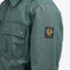 Belstaff Men's Tour Overshirt in Dark Mineral Green