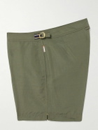 Orlebar Brown - Bulldog Slim-Fit Mid-Length Swim Shorts - Green