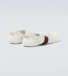 Gucci Flex leather and suede sneakers