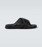 Rick Owens Donut Granola leather sandals