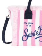 MC2 Saint Barth Terry Striped Colette Sponge Handbag