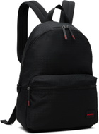 Hugo Black Jacquard Backpack