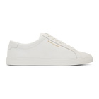 Saint Laurent White Andy Sneakers