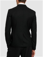 VERSACE - Formal Double Breasted Wool Jacket
