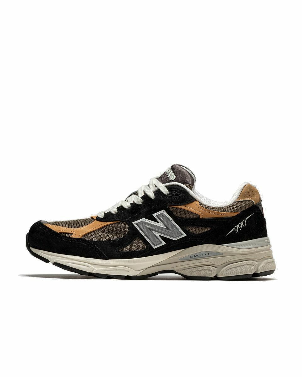 Photo: New Balance Made In Usa 990v3 Bb Black|Brown - Mens - Lowtop