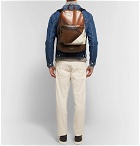 Berluti - Volume Patchwork Leather Backpack - Men - Brown