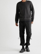 SAIF UD DEEN - Straight-Leg Shell Cargo Trousers - Black