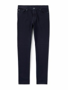 Zegna - Roccia Straight-Leg Cotton Trousers - Blue