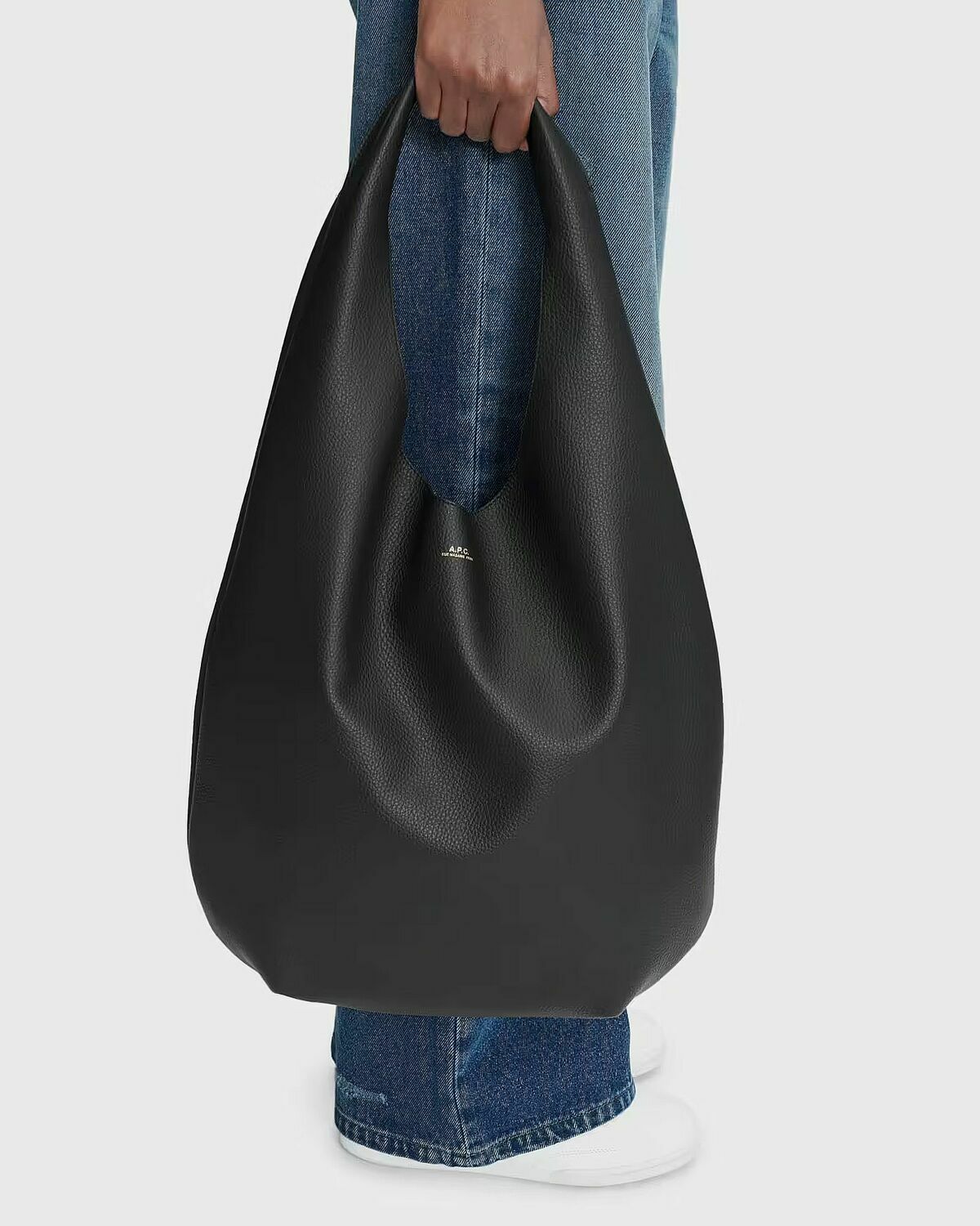 A.P.C. LE NEIGE HANDBAG Black Womens Tote & Shopping Bag