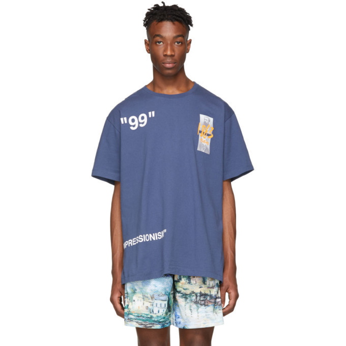 Photo: Off-White Blue Summer T-Shirt