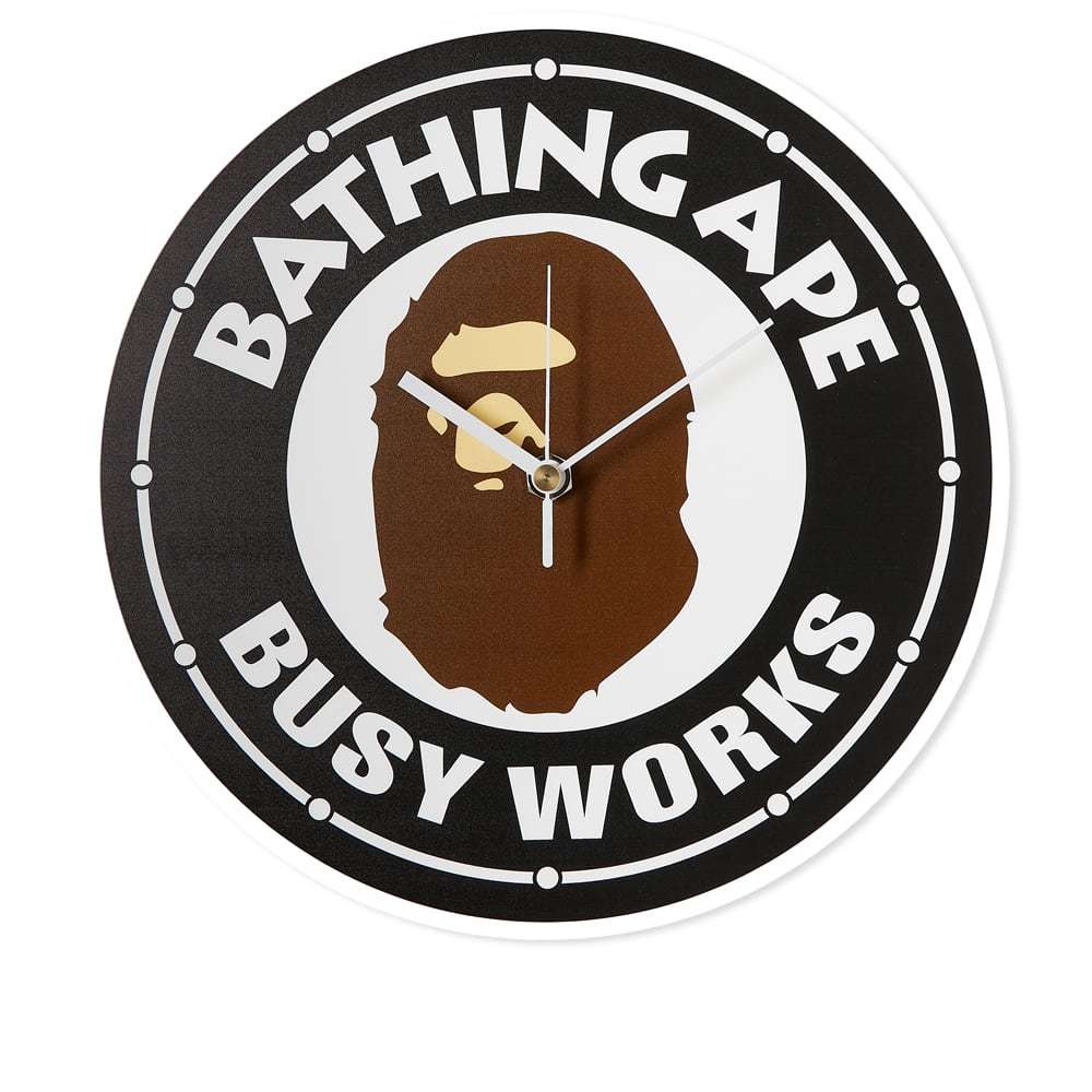 A Bathing Ape Busy Works Wall Clock A Bathing Ape