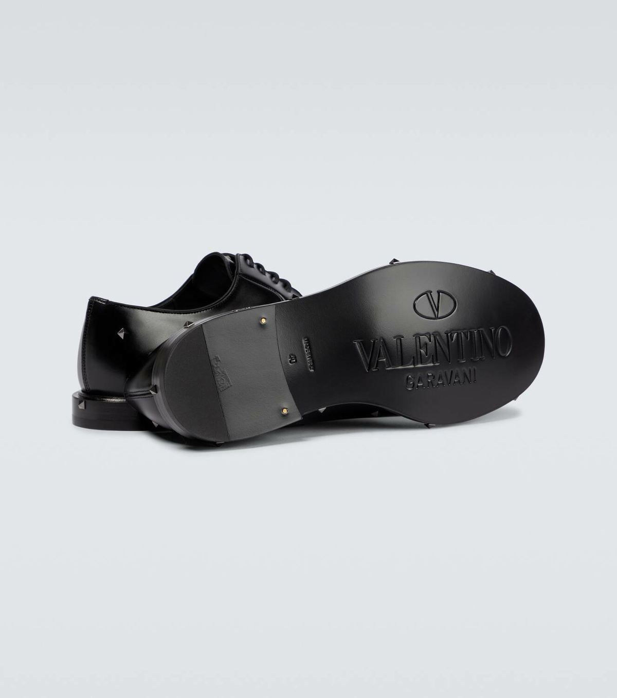 Valentino Garavani Aristopunk Rockstud leather Derby shoes