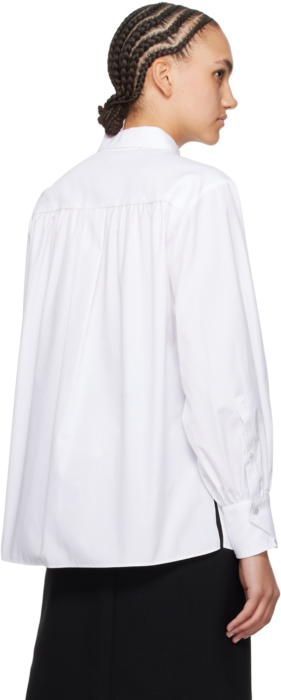 BOSS White Paneled Shirt