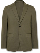 Theory - Clinton Slim-Fit Good Linen Suit Jacket - Green